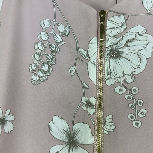 Express Barcelona Reversible Floral Halter Tank L - Picture 2 of 5